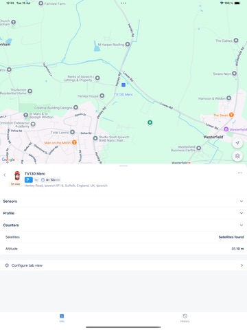 TruviewGPS iPad screenshot