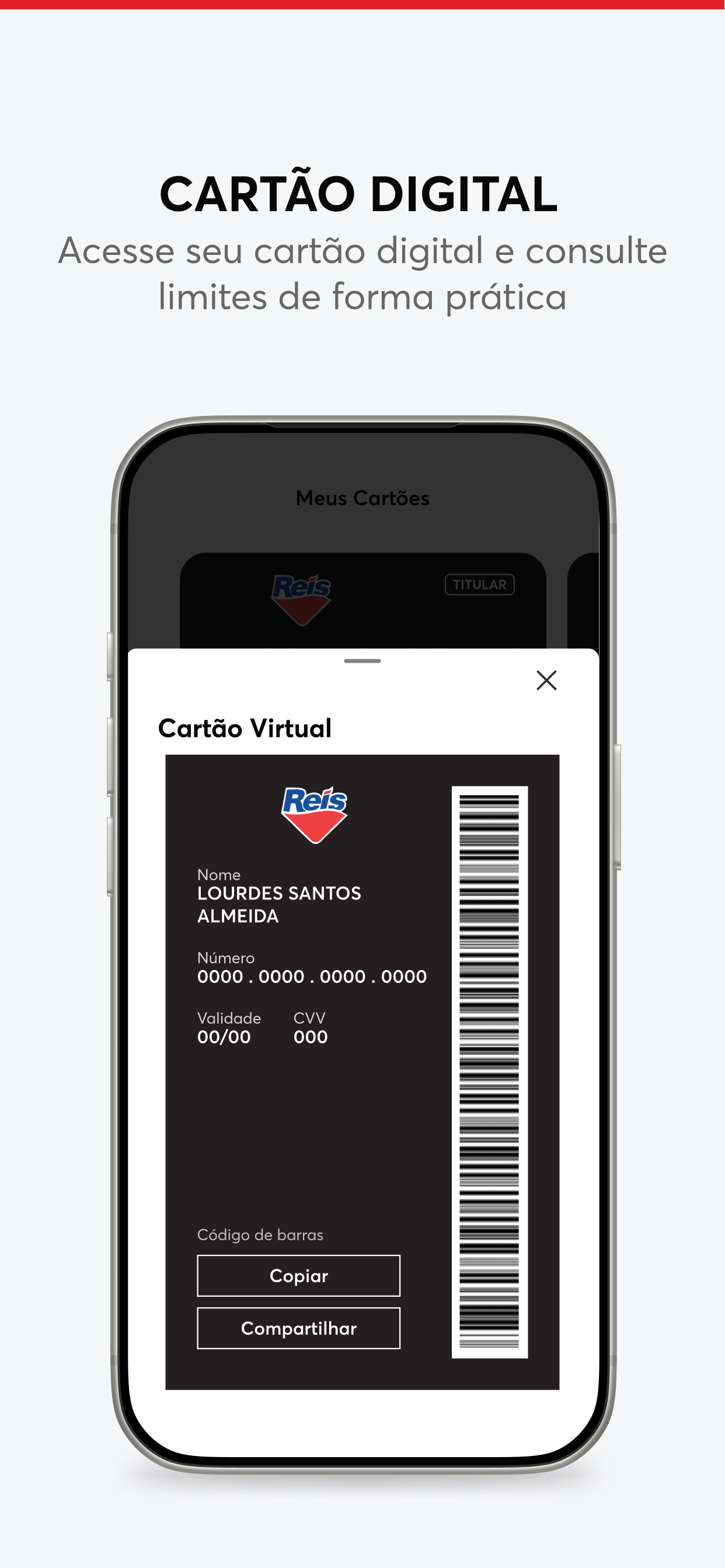 Cartão Reis