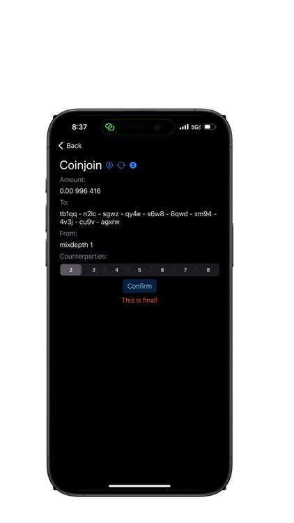 Unify - Payjoin Wallet