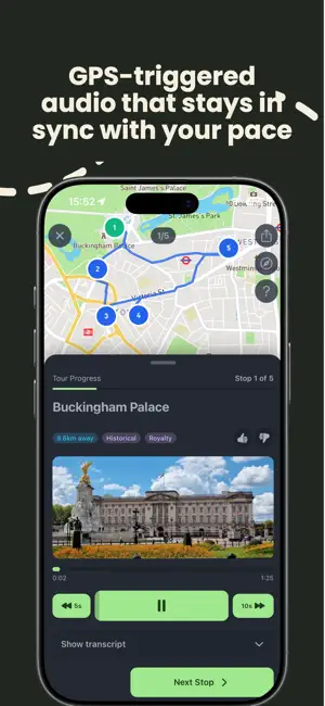 Roam: Walking Tours screenshot 4