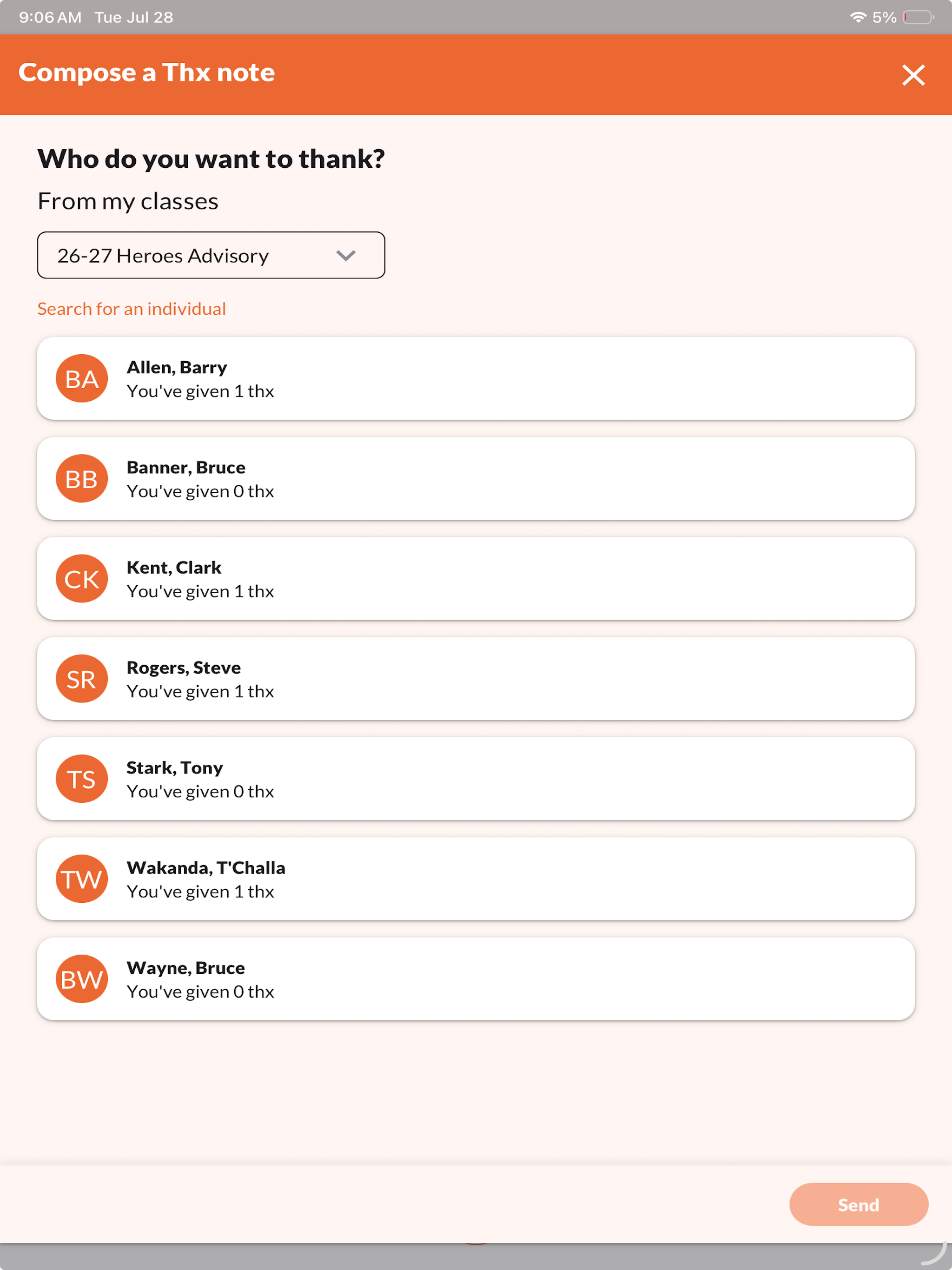 GiveThx screenshot 7