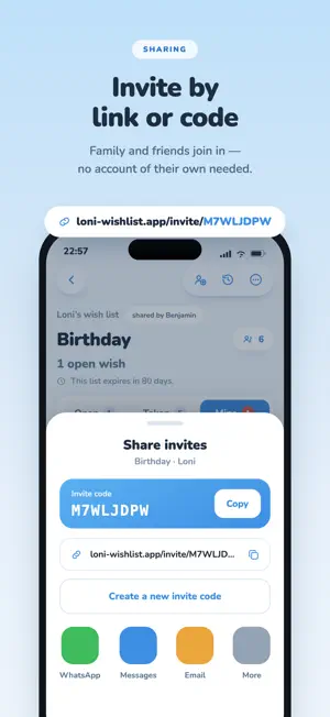Loni – Family Wishlists screenshot 2