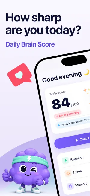 Clarity: Brain Fitness Tracker screenshot 1