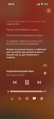 Broadcasts screenshot 3