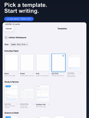 Notely - Notes & PDF app iPad screenshot