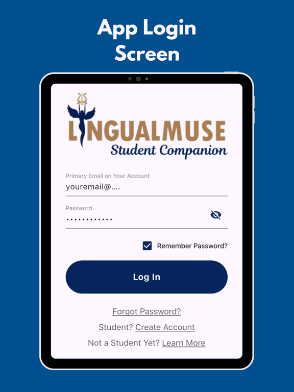 LingualMuse iPad screenshot 1 - Education app