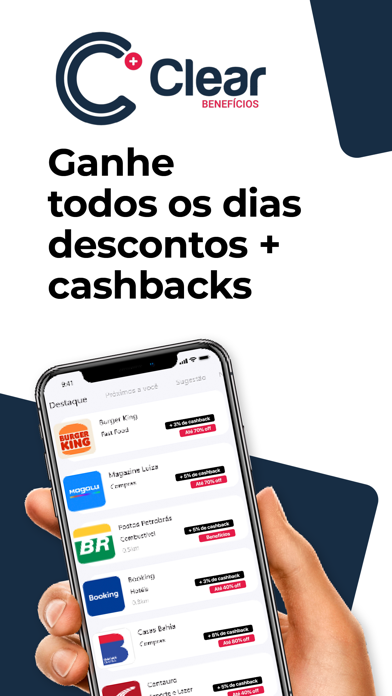 Clear Benefícios Screenshot