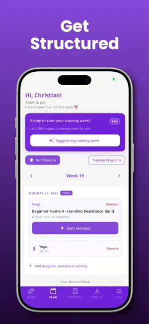 Strength Training Home by STRK screenshot 4