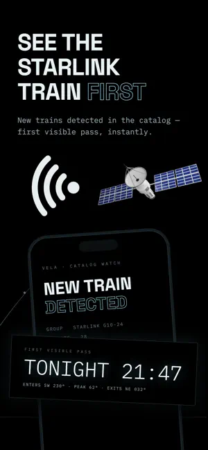 VELA - Starlink ISS Tracker screenshot 1