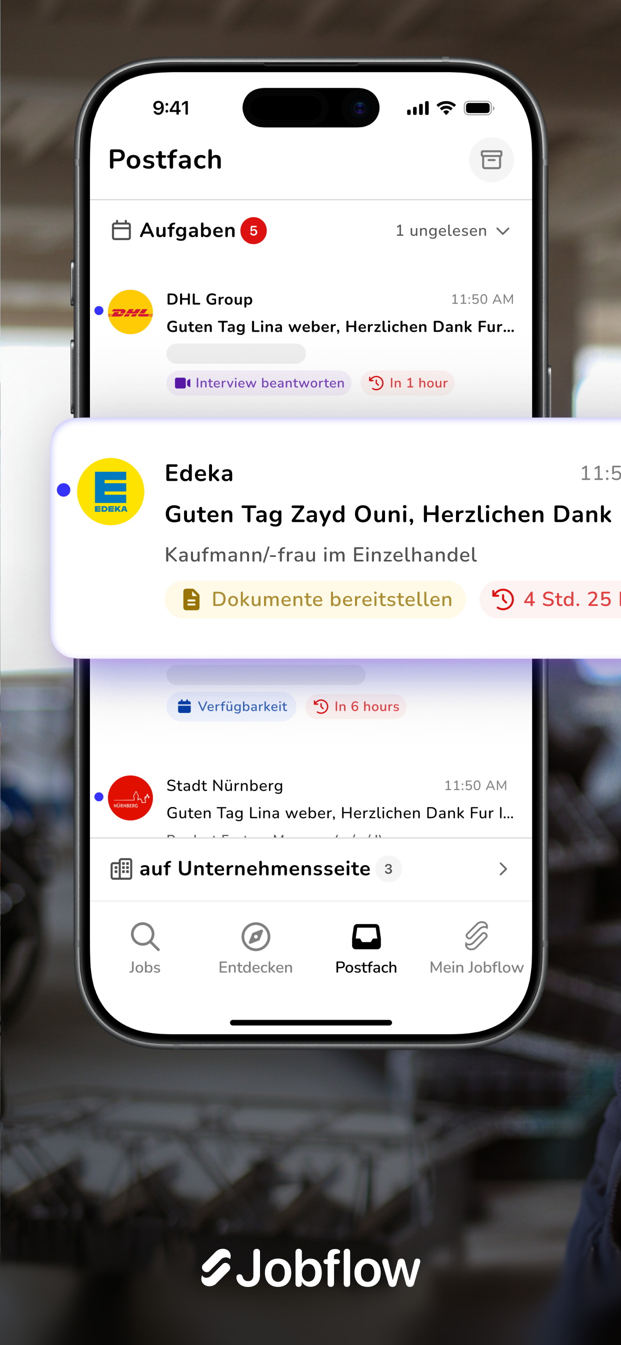 Jobflow – Jobs & Ausbildung screenshot 7