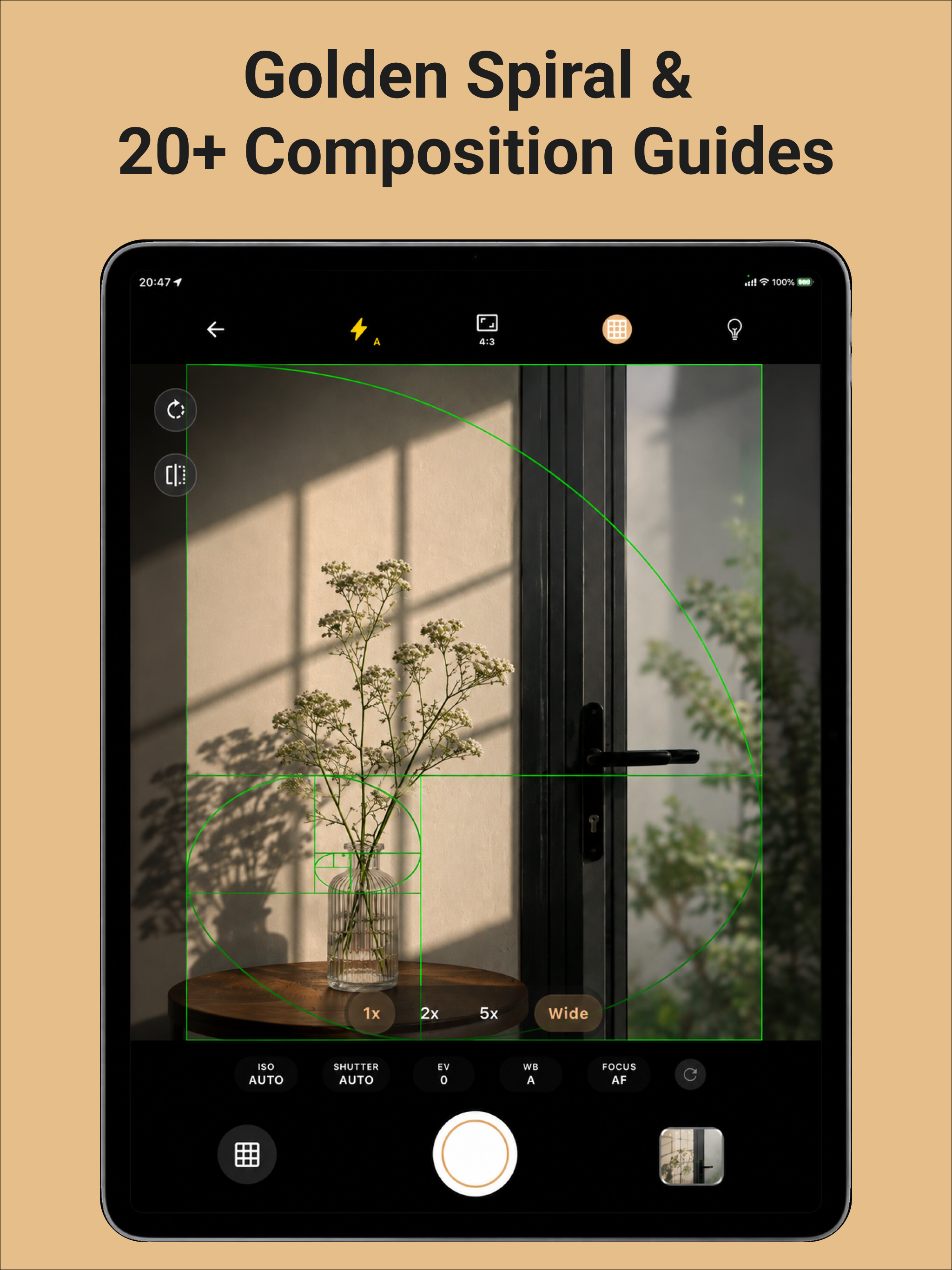Aurea Cam: Camera composition screenshot 7
