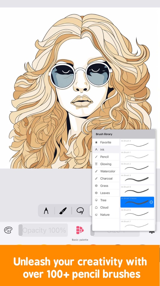 #2. DrawingEZ: Draw, Color, Move (iOS) By: Hue Hoang Thi