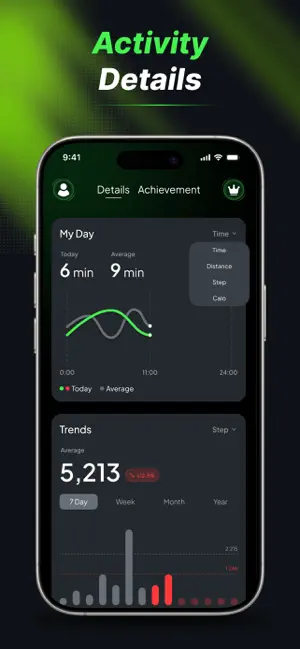 Pedometer: Step Counter & GPS screenshot 3