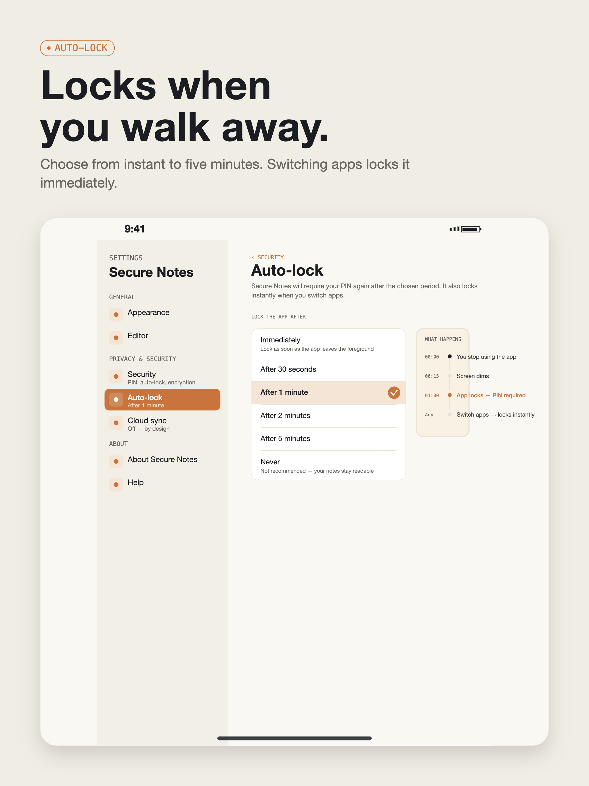 Nex Secure Note screenshot 8