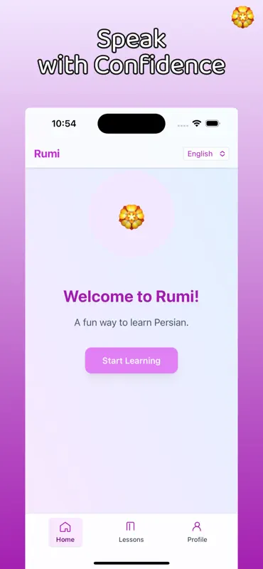 Rumi Learn Persian screenshot 2 of 4