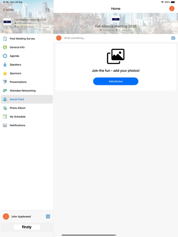 Nacha Events iPad screenshot 3 - Business app