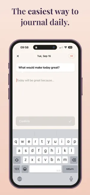 Affirmations & Journal - Bloom screenshot 4