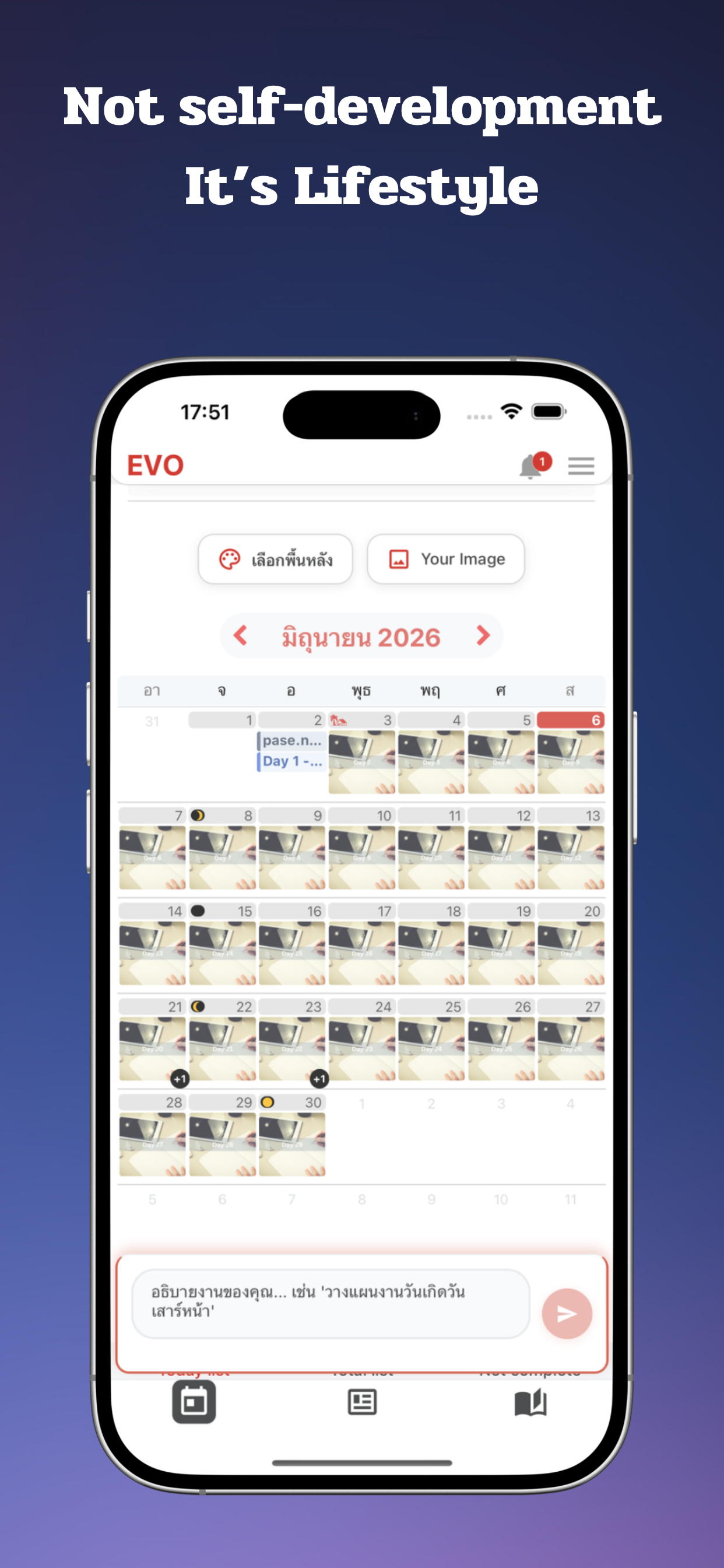 EVO: lifestyle planner