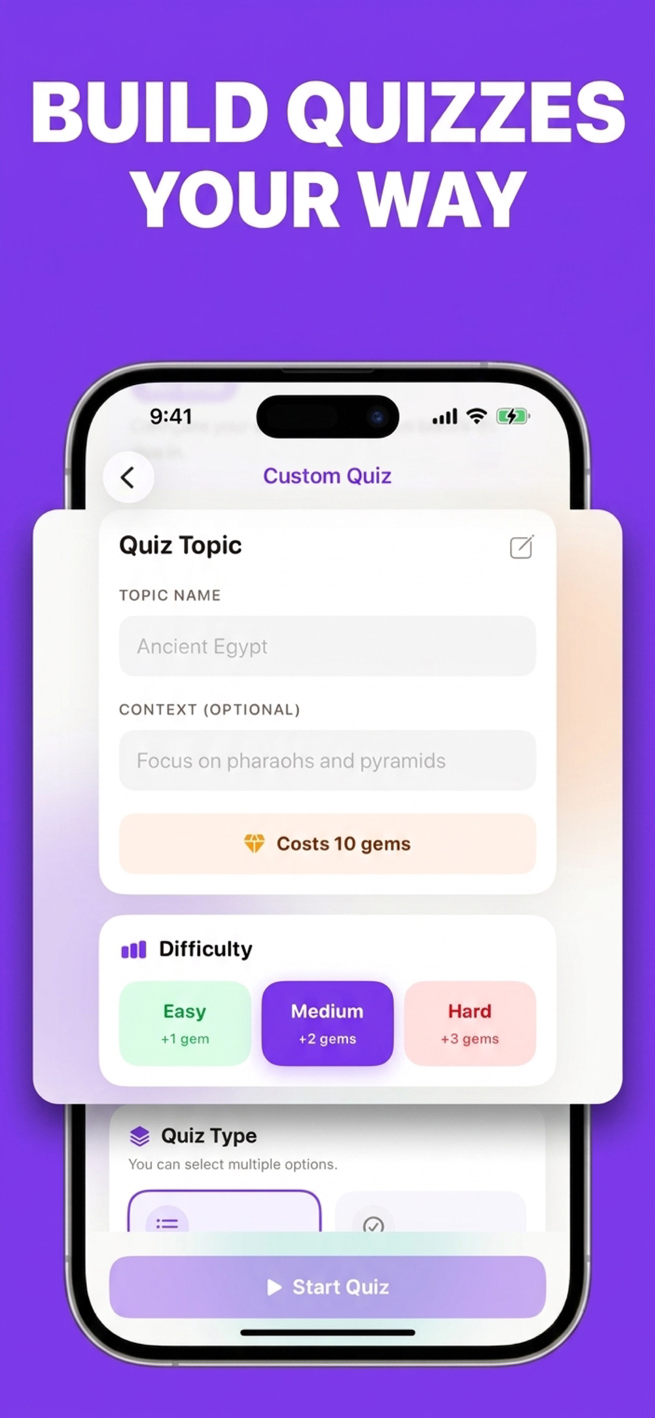 Smart Quiz: AI Trivia Maker screenshot 3