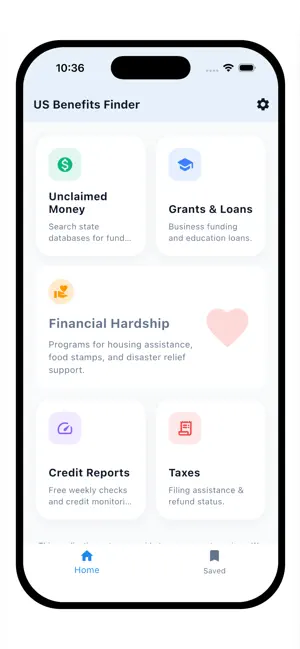US Benefits Finder Info 2026 screenshot 2