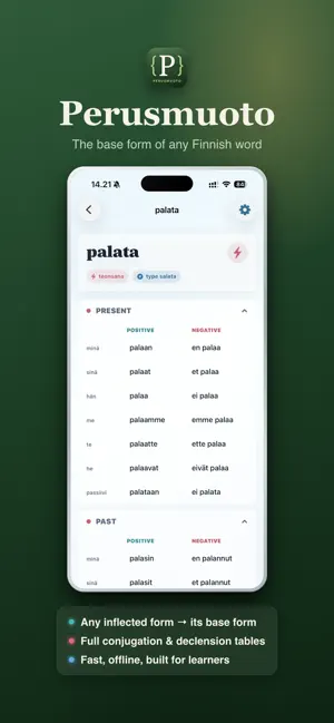 Perusmuoto Daily screenshot 3