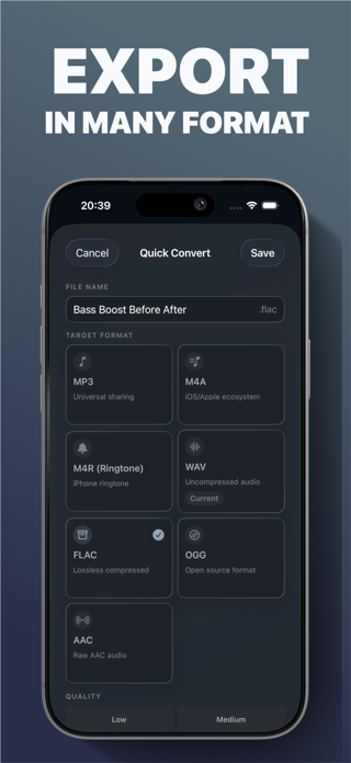Audio Editor Ringtone Clipex Screenshot 5 of 5