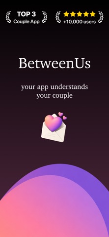 BetweenUs - Know your couple iPhone screenshot