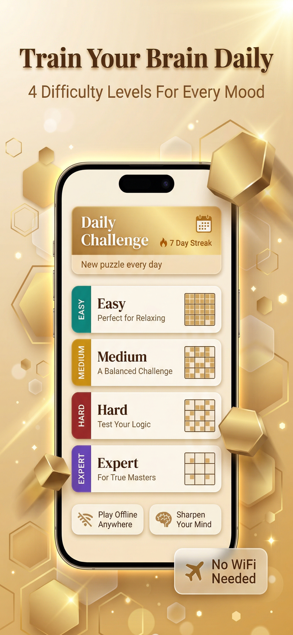 Sudoku Honeycomb: Daily Puzzle