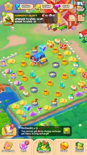 Farmtopia : Pets & Merge screenshot 1
