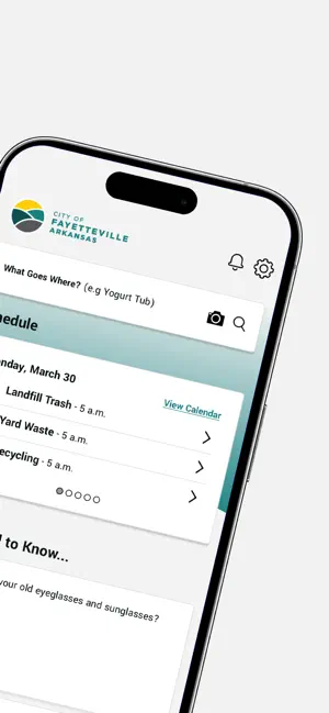 Fayetteville Recycles screenshot 2
