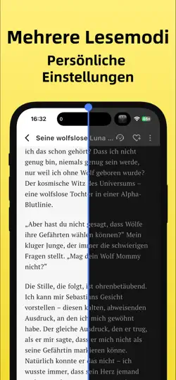 Screenshot von AnyStories - Romane & Bücher auf dem iPhone 5