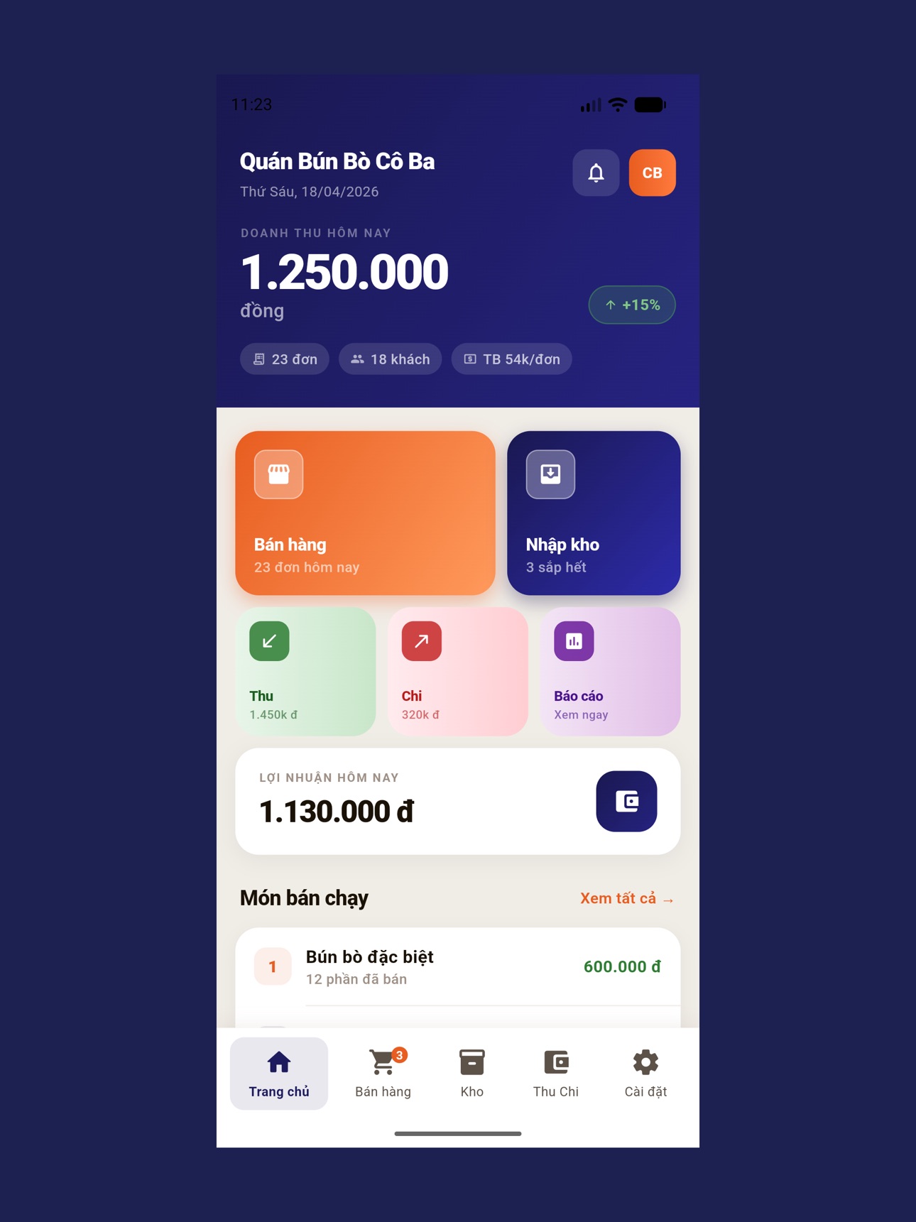 Screenshot 8 of Quán Nhỏ POS