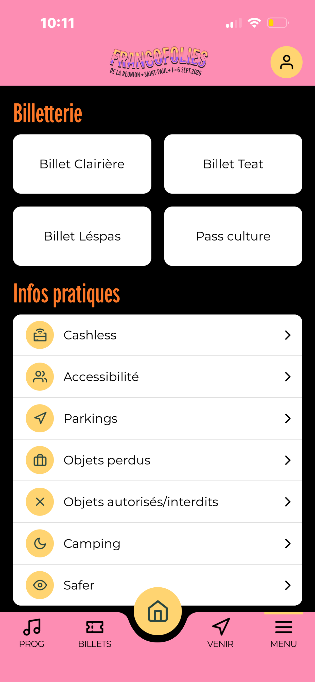 Francofolies de la Réunion screenshot 5