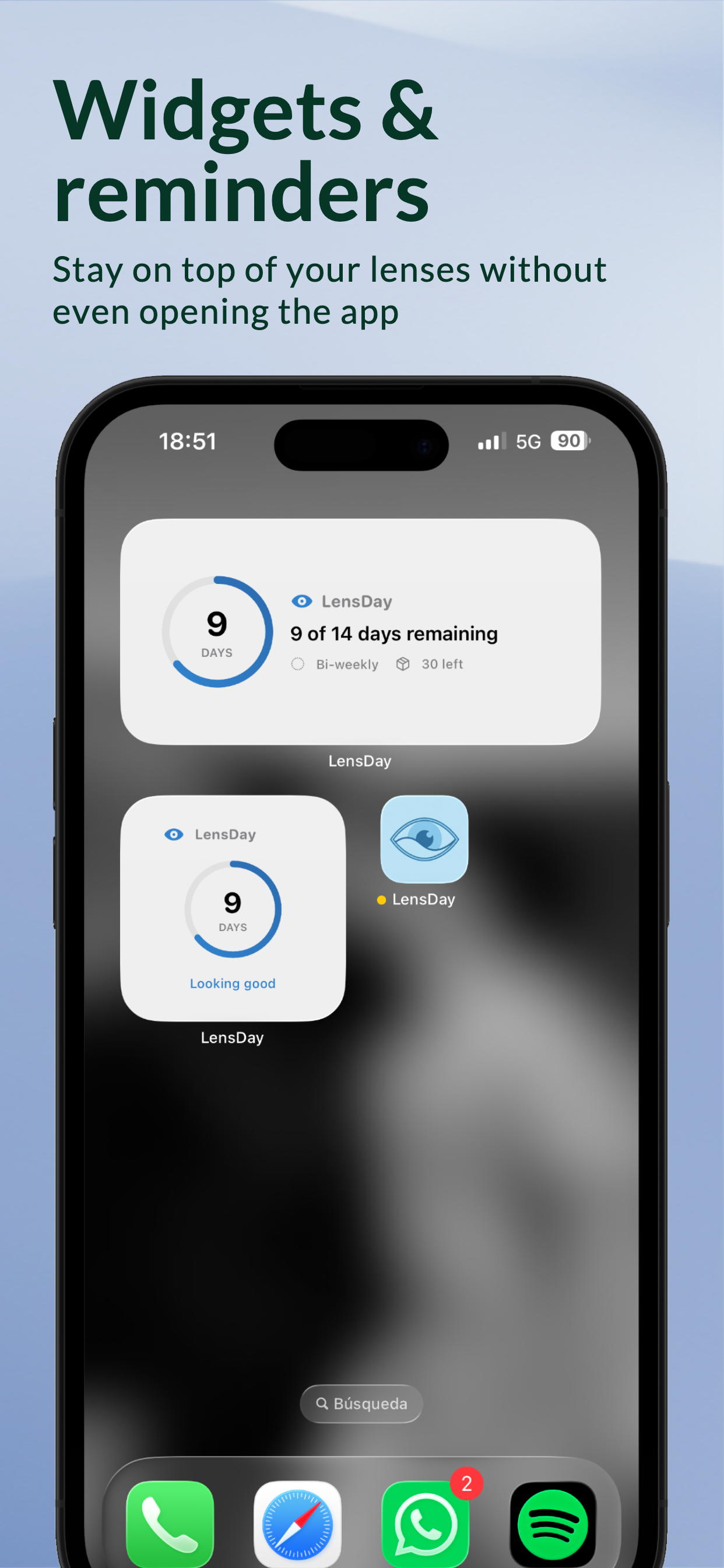Lensday: Lens Wear Tracker