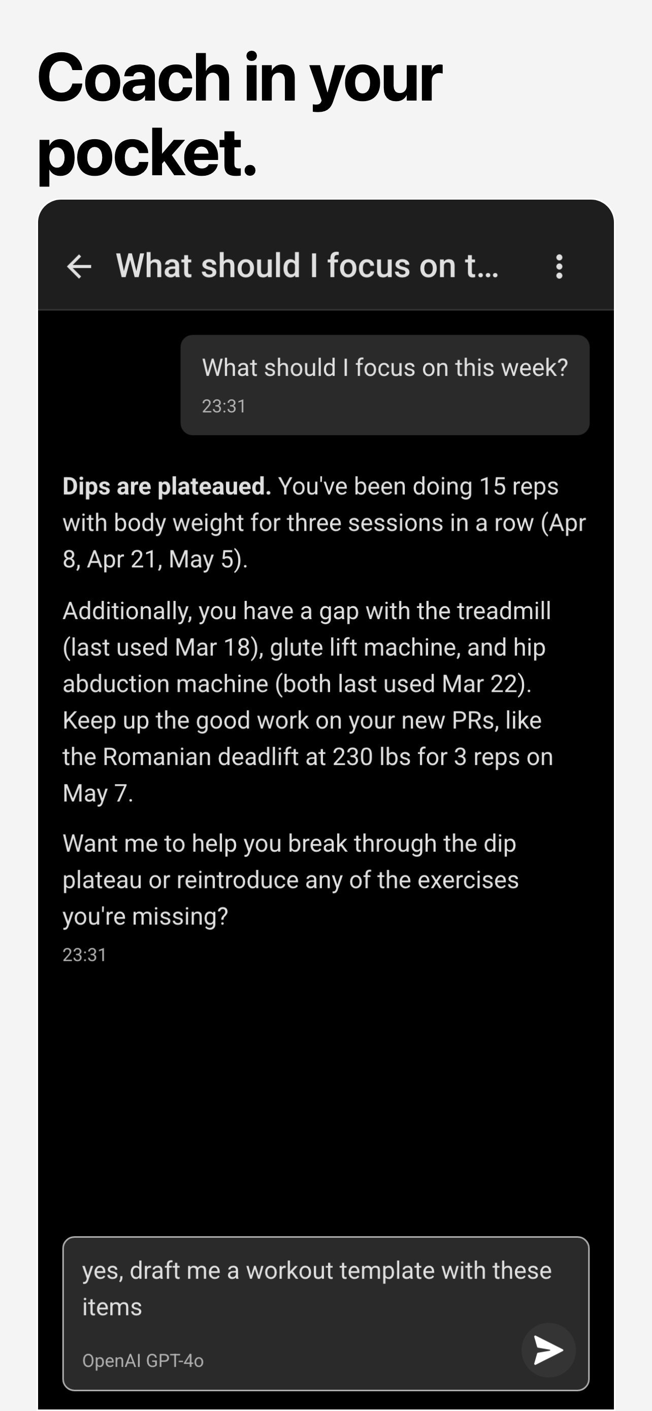 Protocol - Fitness App