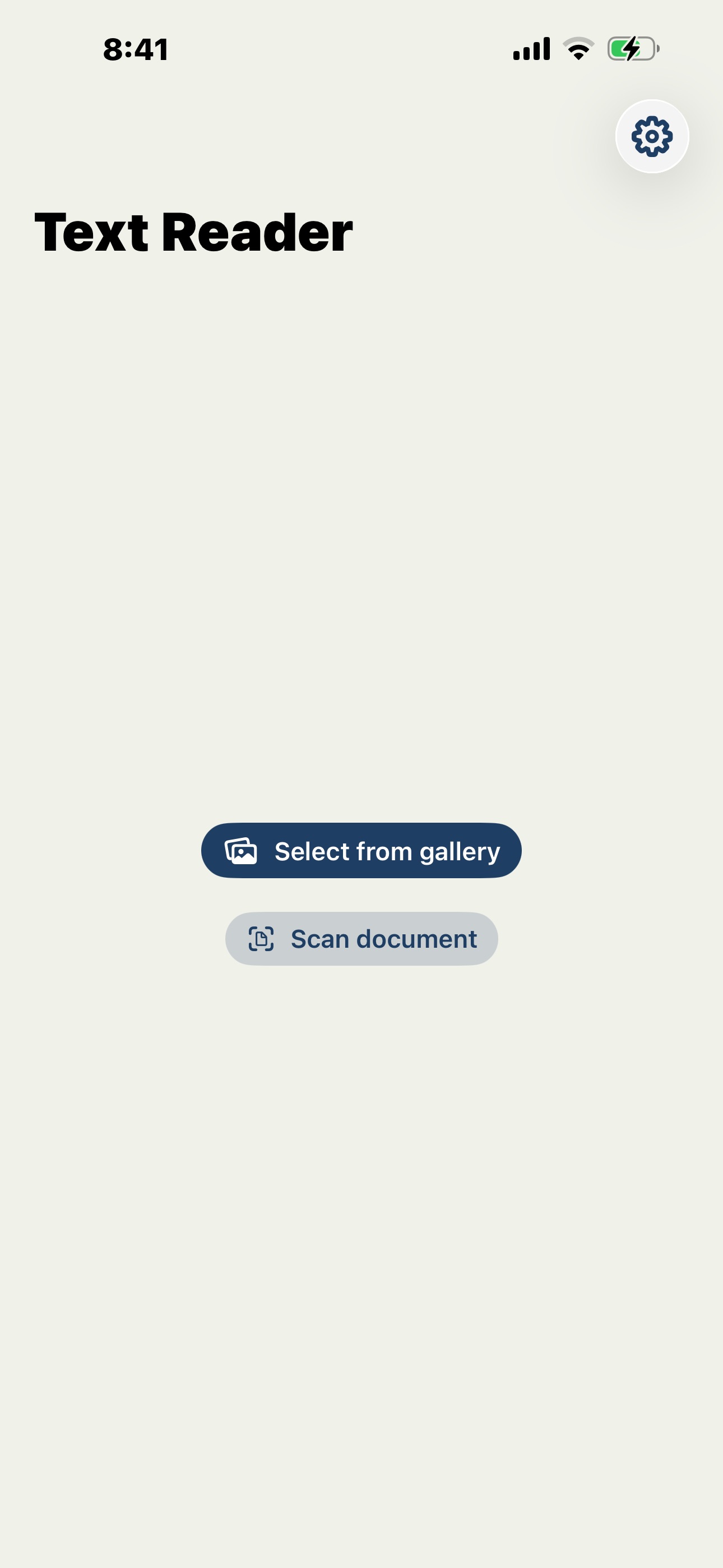 Screenshot 1 of Lector de Textos MX