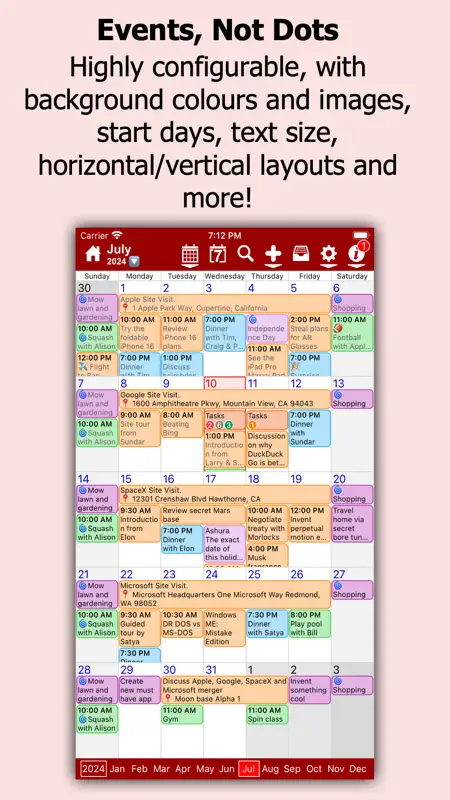 myCal PRO Planner screenshot 2 of 9