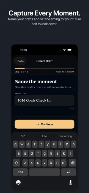 FutureDraft screenshot 2