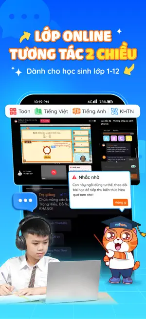 VUIHOC: Học online từ lớp 1-12 screenshot 1