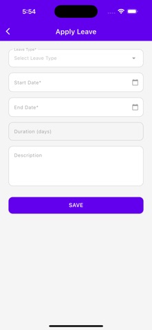 INNRLY Schedule screenshot