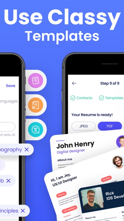 PDF CV Builder: Resume Maker screenshot-4