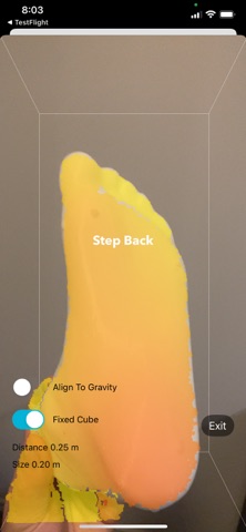 SureFit Scanner Screenshot 2 of 3