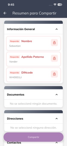 DIN APP screenshot
