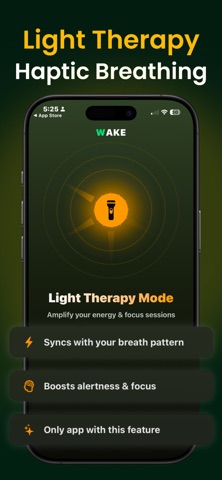WAKE: Breathwork iPhone screenshot