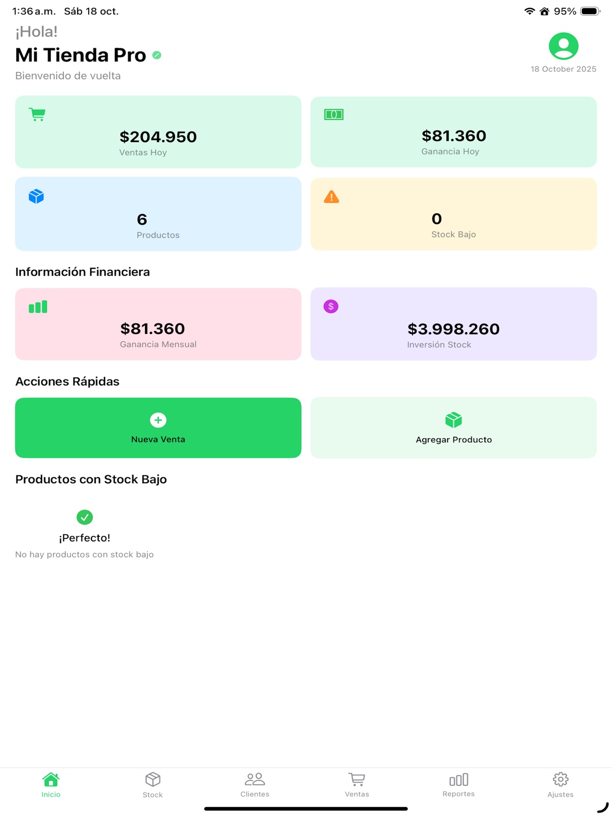 My store Pro - Inventory ipad screenshot 1
