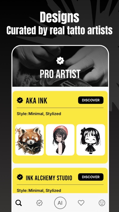 Screenshot 4 of Tattoo Design My Photo App