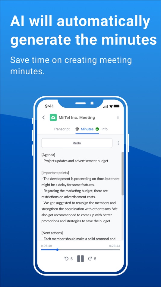 #7. MiiTel RecPod (iOS) By: 株式会社RevComm