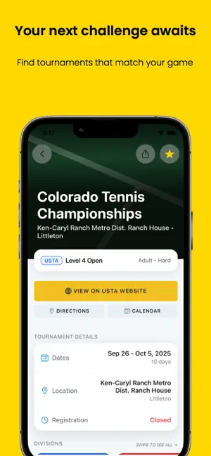 denver.tennis screenshot 1