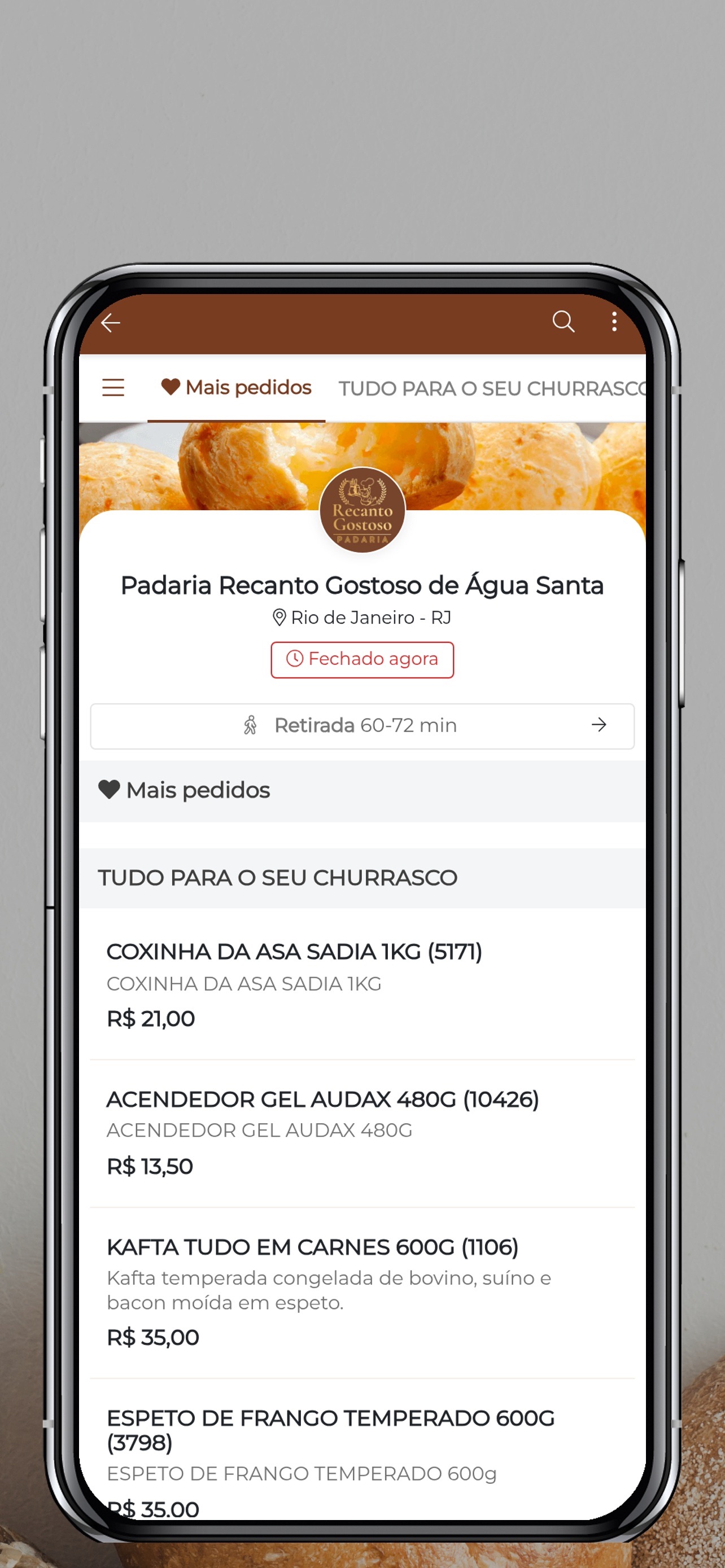 Screenshot 2 of Padaria Recanto Gostoso