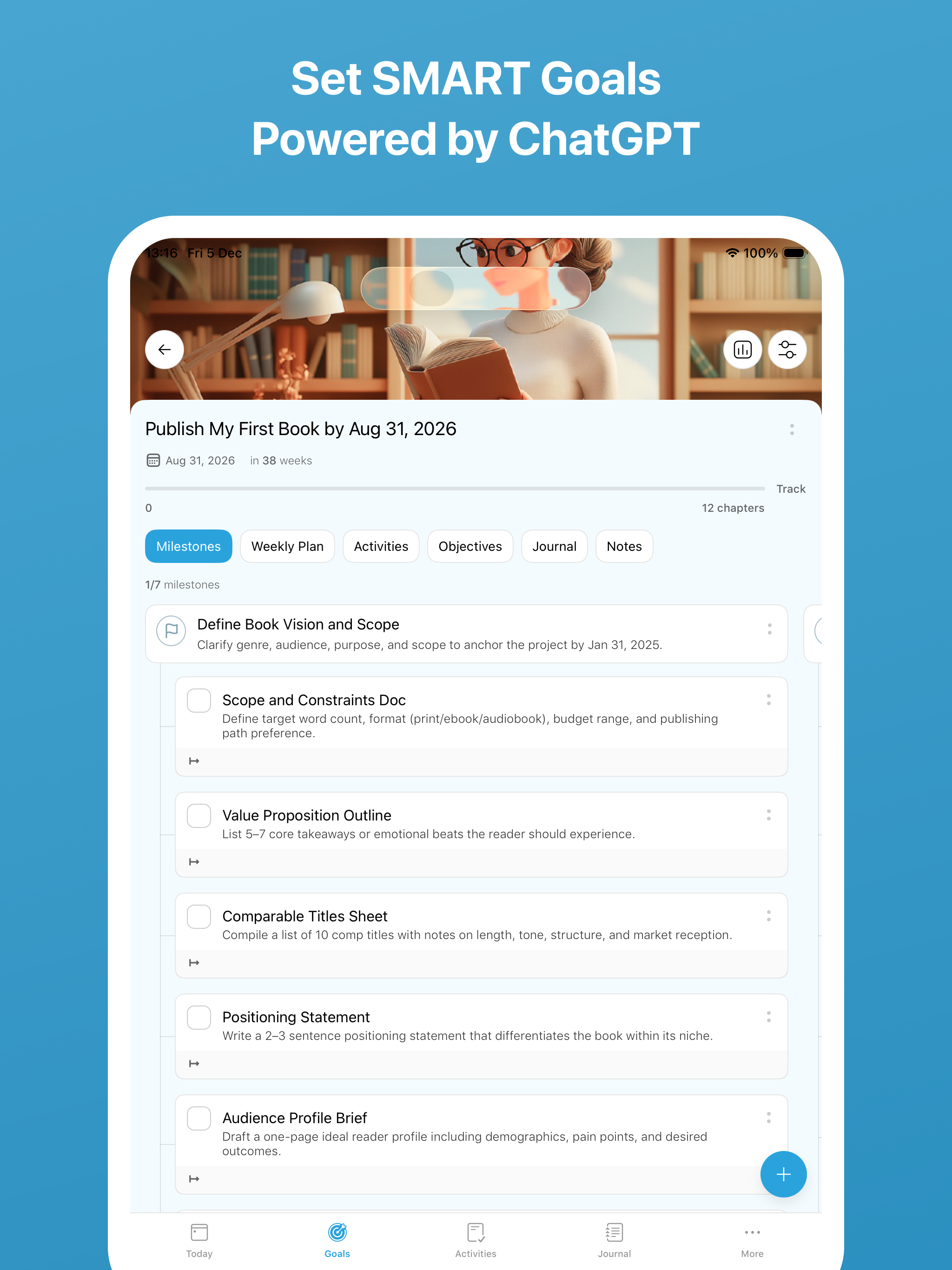 Goal Tracker & Daily Planner